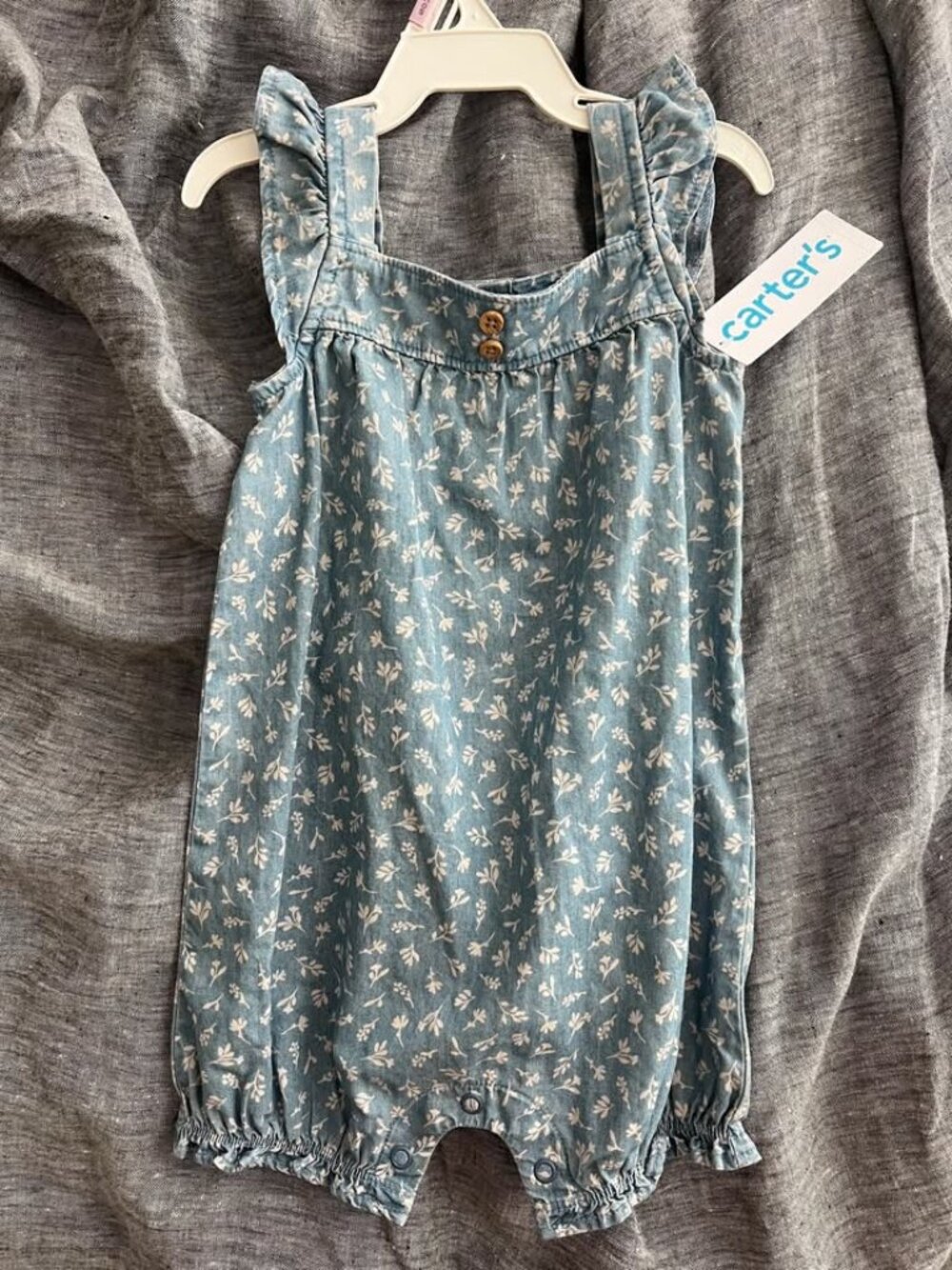 NWT Carter's Baby Girl Romper
